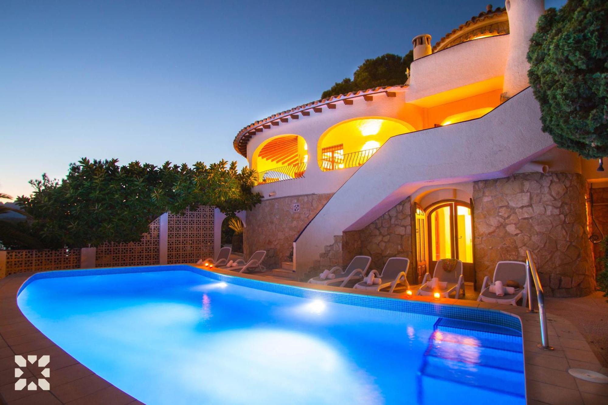 Villa Dauphin By Abahana Villas Moraira Dış mekan fotoğraf