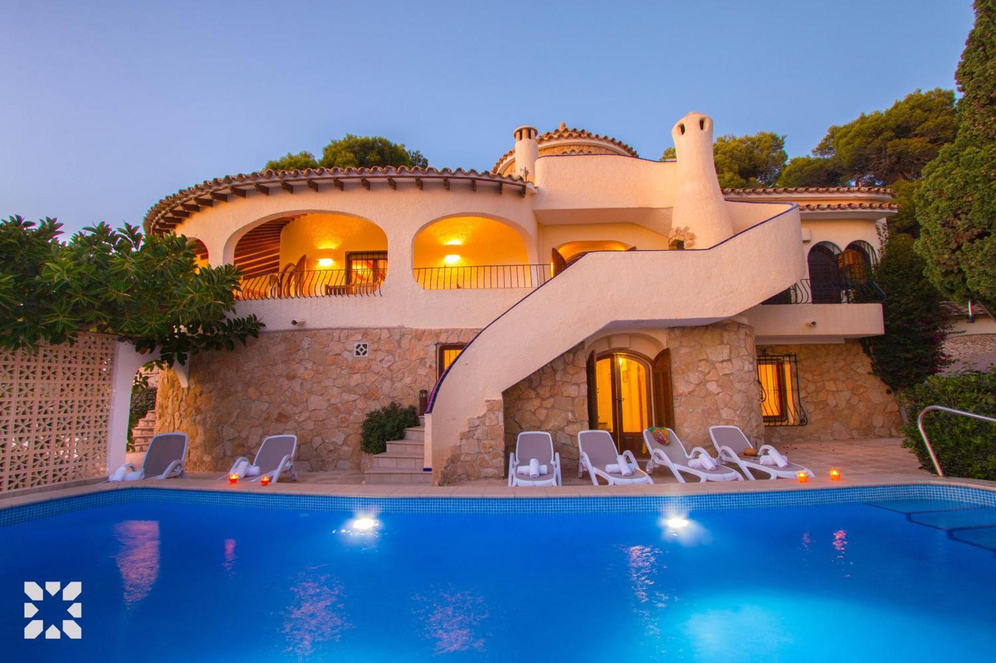 Villa Dauphin By Abahana Villas Moraira Dış mekan fotoğraf
