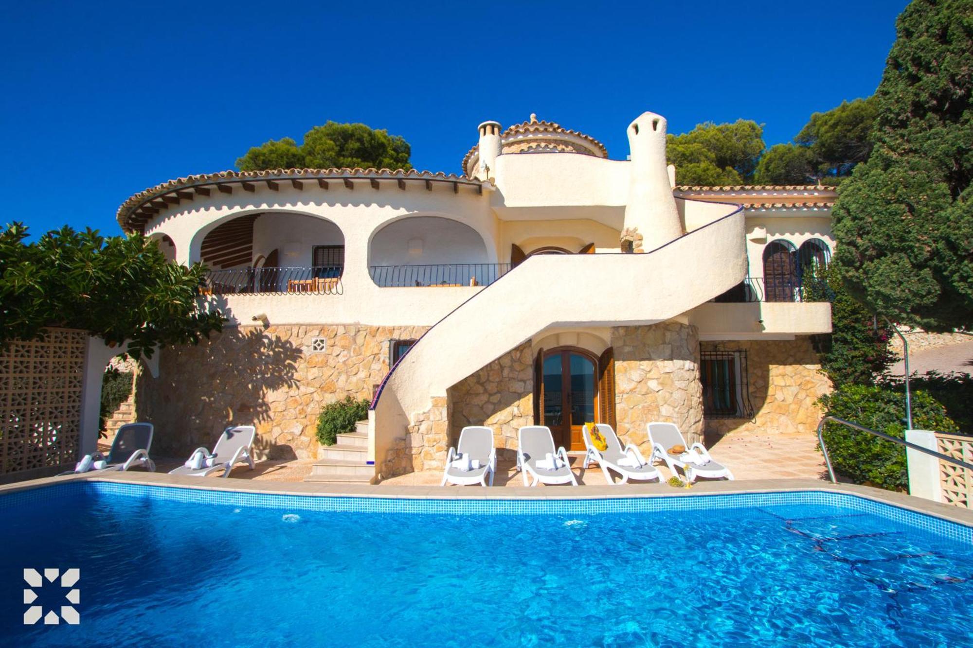 Villa Dauphin By Abahana Villas Moraira Dış mekan fotoğraf